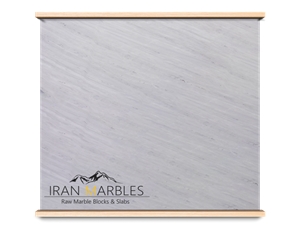 Anza White Crystal Marble Blocks